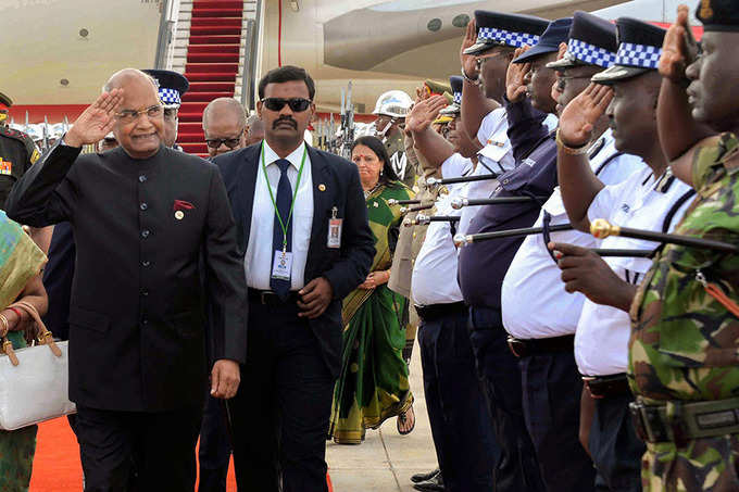 President Ram Nath Kovind visits Swaziland