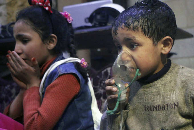 Poison gas attack kills at least 70 in Syria