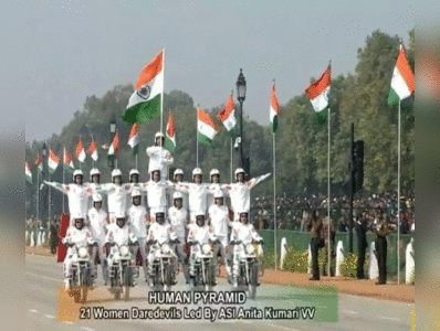 भारतीय प्रजासत्ताक दिन Live: देशाच्या संस्कृतीचे राजपथावर चित्ररथाद्वारे दर्शन