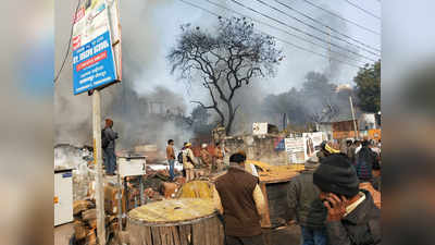 जौनपुर: बीएसएनएल के गोदाम में लगी भीषण आग, करोड़ों का सामान जलकर खाक