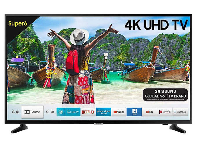 Samsung 108 cm (43 Inches) Super 6 Series 4K UHD LED Smart TV UA43NU6100