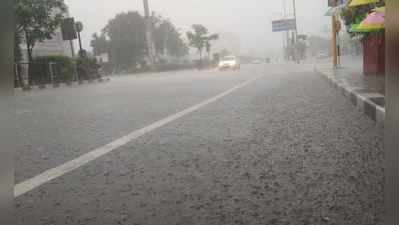 અમદાવાદમાં કહેવા પુરતો વરસાદ, ગાંધીનગરમાં ધમધોકાર વરસાદ