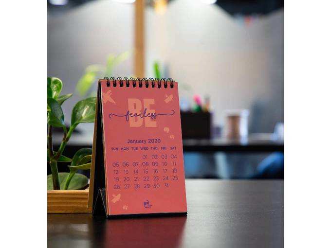 Thinkpot 2020 Be Yourself Compact Motivational Calendar