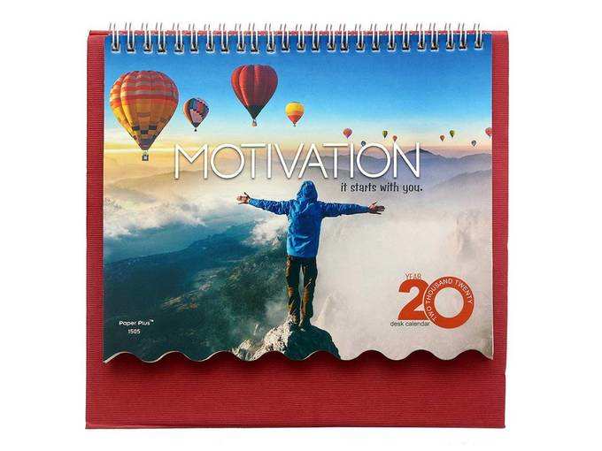 Idol Collections Motivation Desk Calendar/Table Calendar 2020