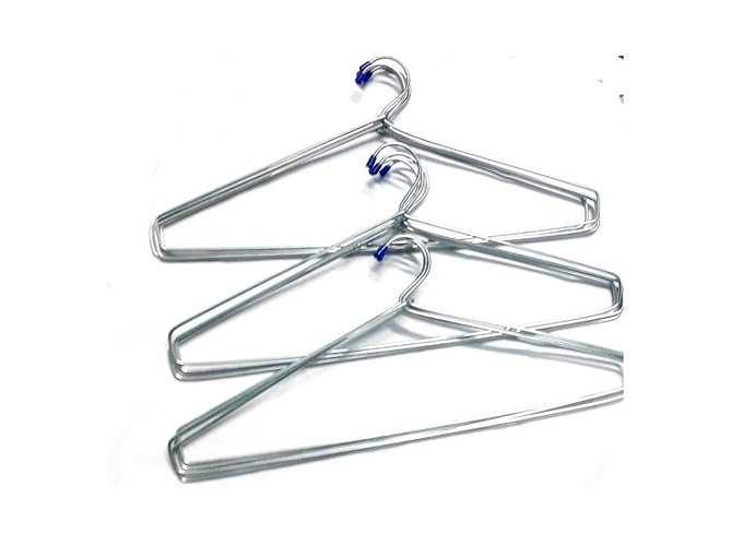 Blumfye™ Steel Cloth Hanger (Heavy) - Pack of 24