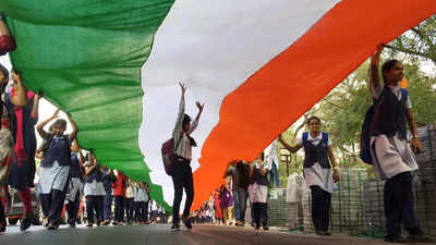 Pro-CAA rally: ABVP organises march with 300-feet tricolour 