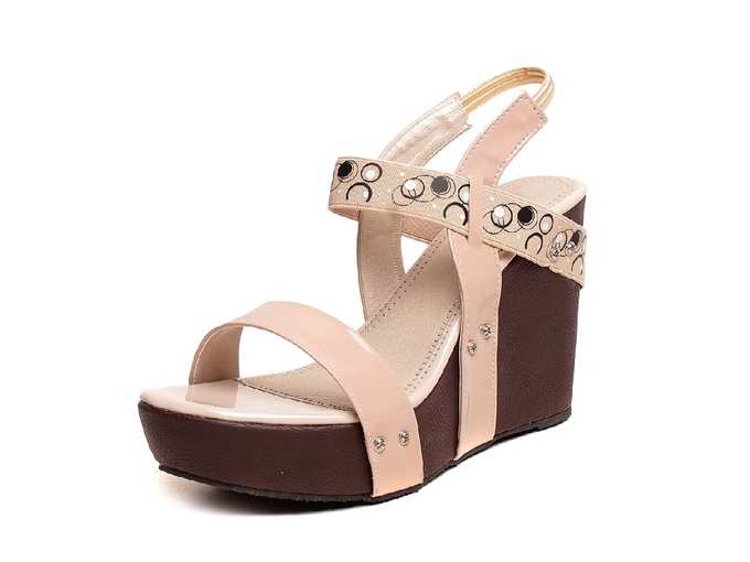 Comfortable Leatherite Casual/Formal Wedges