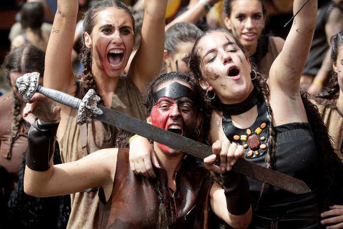 Viking festival: Spain re-enacts past Viking raids