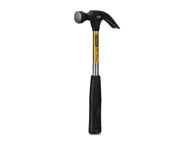 Stanley Claw Hammer Steel Shaft (Black and Chrome)