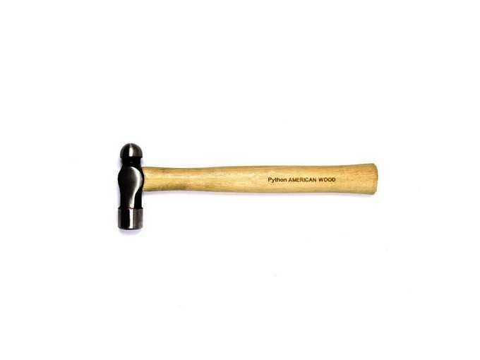 Python Ball PeIn Hammer With American Hardwood Handle 200 Gms