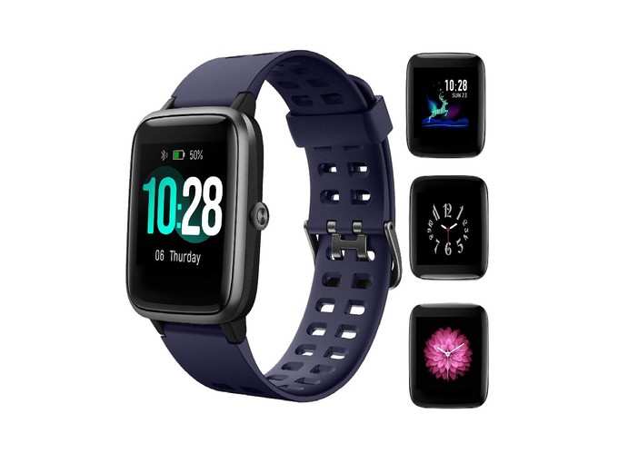 Smart Watch Waterproof Fitness Band 1.3’ Color Touch Screen