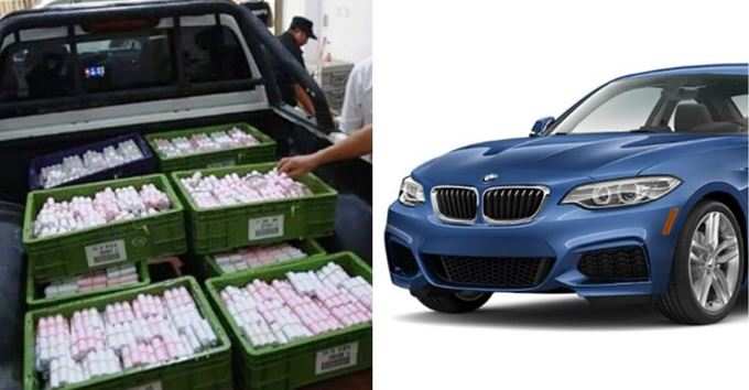 BMW ખરીદવા 900 કિલો સિક્કા લઈ પહોંચ્યો