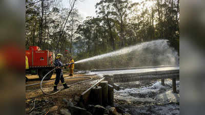 ऑस्ट्रेलिया में गर्म हवाओं से एक बार फिर बढ़ा जंगल की आग का खतरा