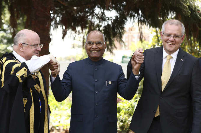 President Ram Nath Kovind visits  Australia