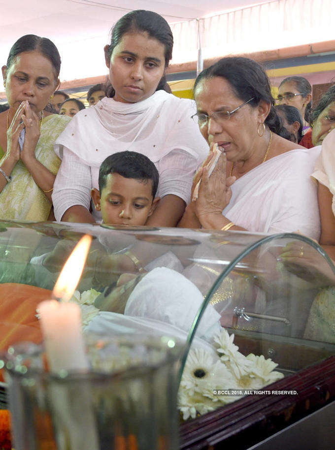 Mortal remains of martyred soldier laid to rest with honours