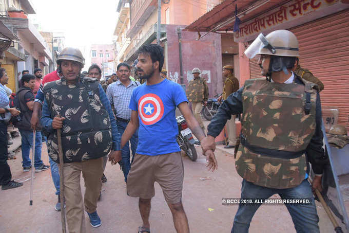 Jaipur’s Ramganj area tense over stone-pelting incident