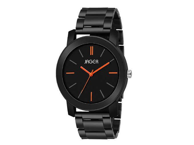 Black chain watches for men and boys