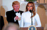 Donald Trump, Melania grace White House Congressional Ball