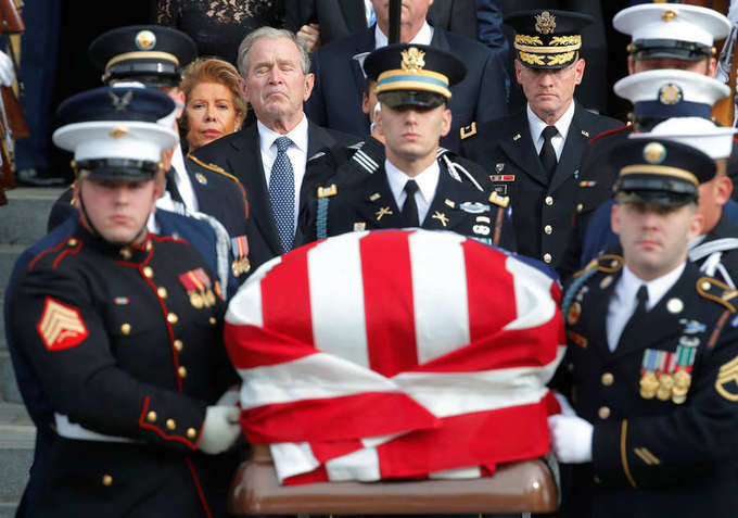 World bids farewell to George HW Bush