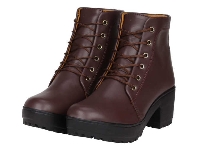 Women&#39;s Leather Ankle Boots