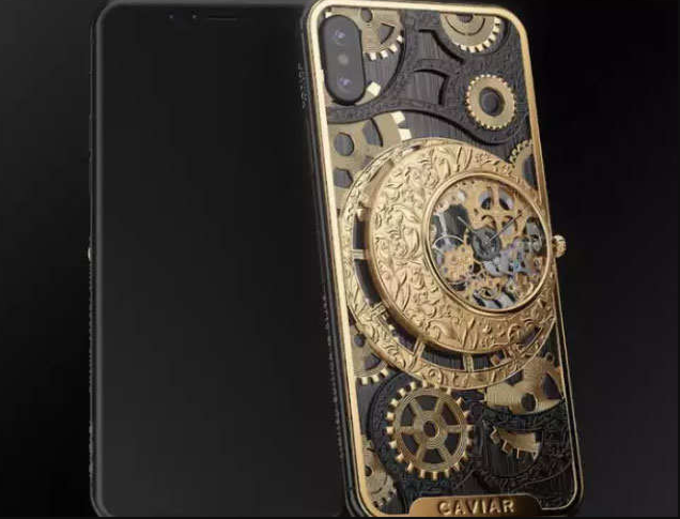 5.4 લાખ રૂપિયાનો Caviar iPhone XS Max ફોન