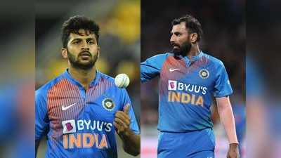 IND vs NZ: चौथे टी20 में शार्दुल ठाकुर ने बखूबी निभाया शमी वाला रोल