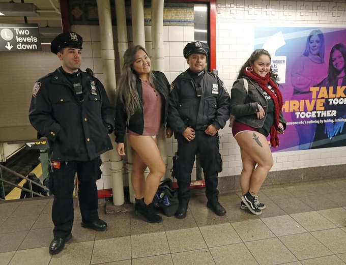 Photos: No Pants Subway Ride 2019