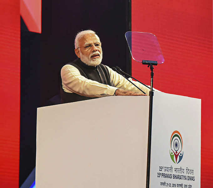 PM Modi inaugurates Pravasi Bharatiya Divas in Varanasi 