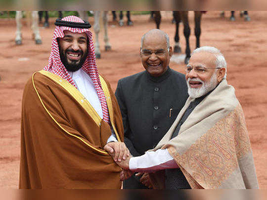 Saudi Crown Prince Mohammed bin Salman visits India 