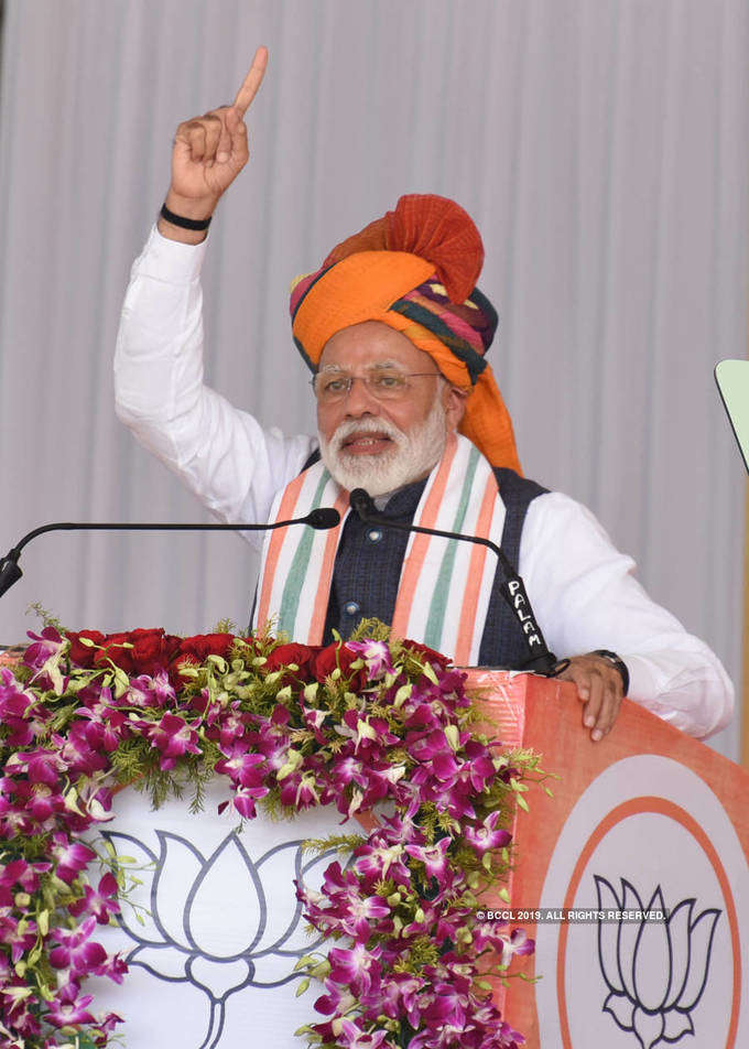 PM Modi holds rally in Rajasthan’s Churu