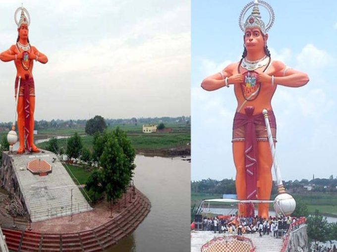 122 ફૂટ ઊંચા હનુમાનજીની મૂર્તિ