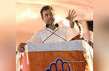 Rahul Gandhi holds rally in Shamshabad