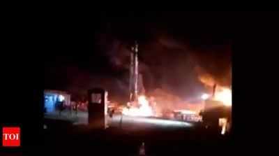 અમદાવાદ: ONGCના કૂવામાં લાગેલી ભીષણ આગમાં એકનું મોત, બે દાઝ્યા