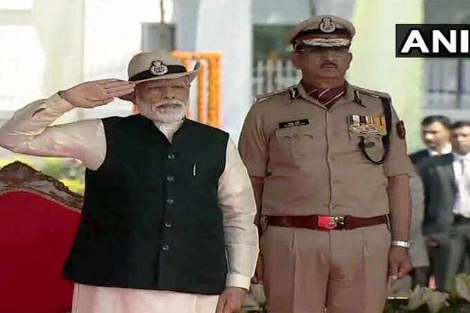 PM Modi attends 50th Raising Day of CISF