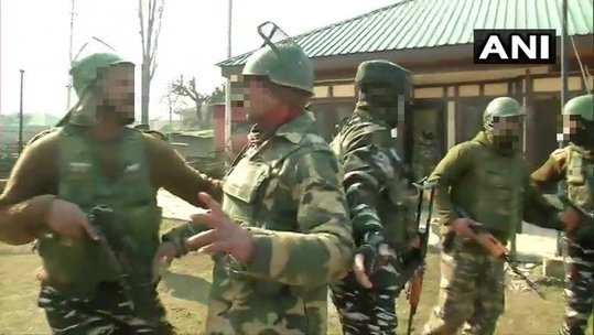 काश्मीर: CRPF जवानांवर ग्रेनेड हल्ला, दोन गंभीर