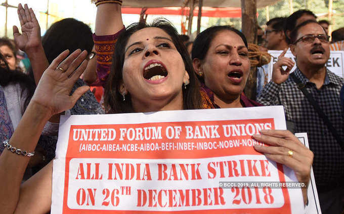 Bank strike hits services