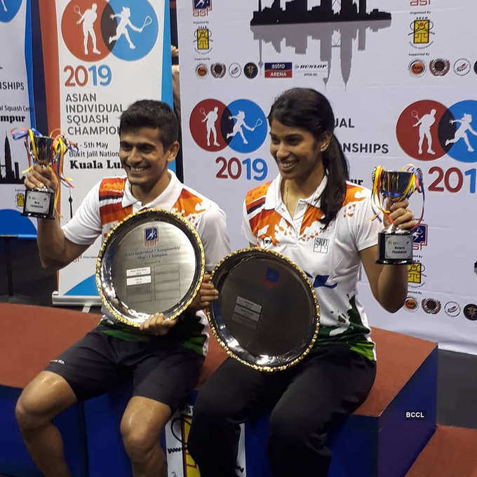 Joshna Chinappa and Saurav Ghosal win Asian Individual Squash Championships 2019