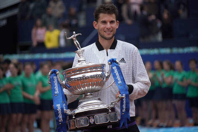 ​World No. 4 Dominic Thiem wins Barcelona Open​