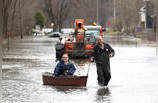 Massive floods in eastern Canada force evacuations