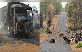 Naxals kill 16 security personnel, set ablaze 36 vehicles in Gadchiroli