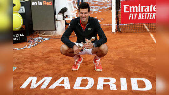 ​Djokovic wins third Madrid Open title​ 