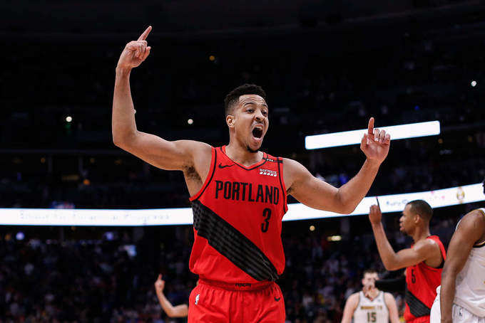 ​Blazers beat Nuggets, 97-90​