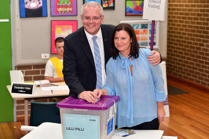 Australia votes in 2019 election
