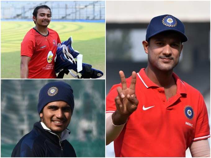 prithvi shaw, shubman gill, mayank agarwal