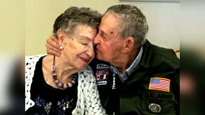 75 વર્ષ બાદ ફરી મળ્યા 97 વર્ષનો પ્રેમી અને 92 વર્ષની પ્રેમિકા, ભાવુક કરી દેશે લવ સ્ટોરી