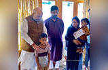J&K: Amit Shah meets family of slain SHO Arshad Khan