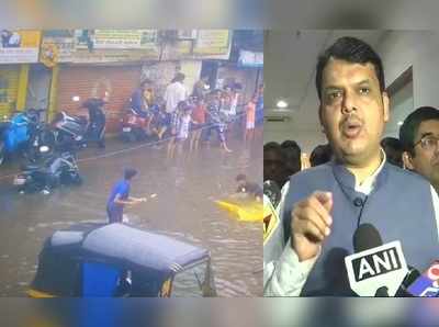 વરસાદે મુંબઈની સ્પીડ પર મારી બ્રેક, રેલવે વ્યવહાર પર અસર, CMએ કહ્યું અમે તૈયાર છીએ 