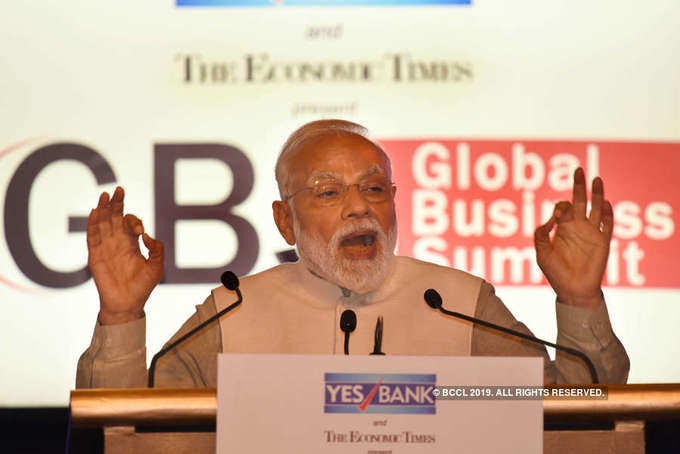 ET Global Business Summit 2019: PM Modi sees India as USD 10-trillion economy with countless startups 