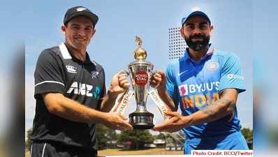 IND vs NZ 1st ODI: భారత్ ఫస్ట్ బ్యాటింగ్.. పాండే, దూబేపై వేటు.. కేదార్‌కి ఛాన్స్