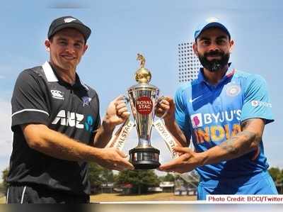 IND vs NZ 1st ODI: భారత్ ఫస్ట్ బ్యాటింగ్.. పాండే, దూబేపై వేటు.. కేదార్‌కి ఛాన్స్